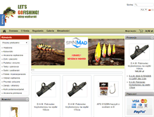 Tablet Screenshot of gofishing.com.pl